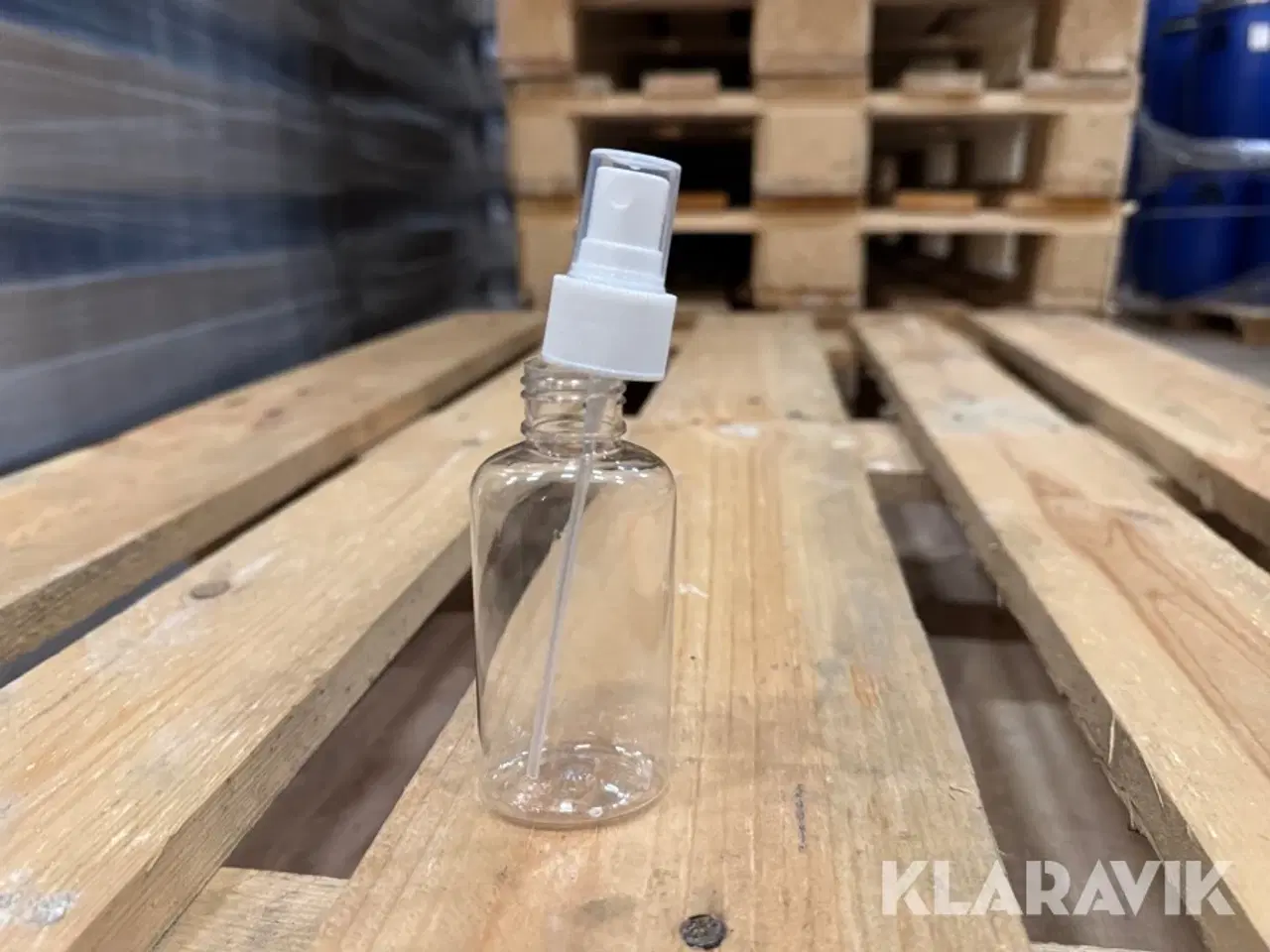 Billede 1 - Ovale flaske med fingerpumpe PET flaske