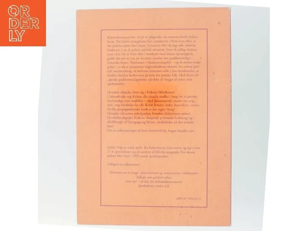 Billede 3 - Jødens ukristelige image af Judith Vogt (Bog)