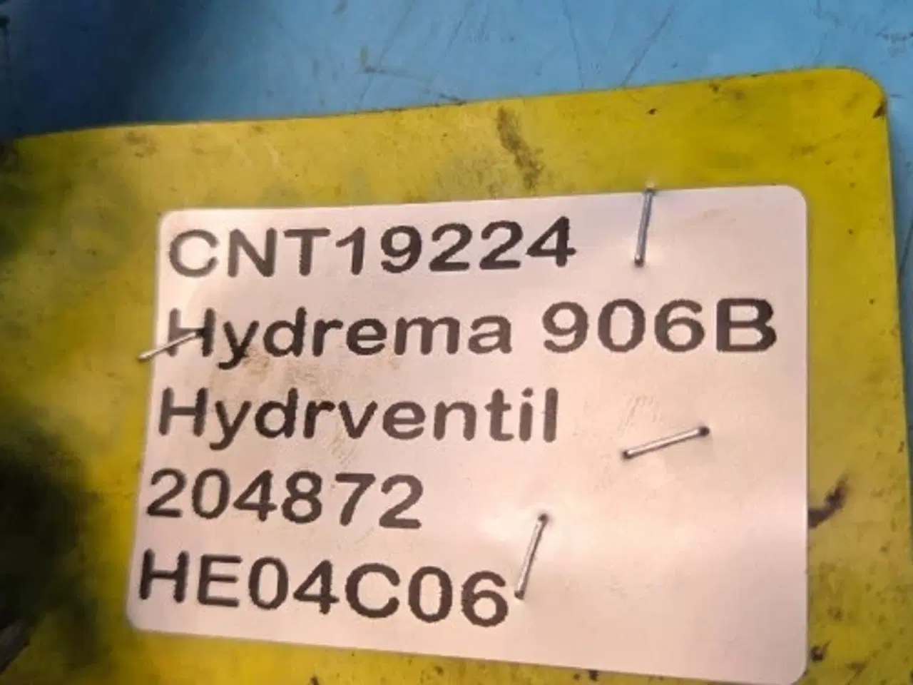 Billede 12 - Hydrema 906B Hydraulikventil 204872