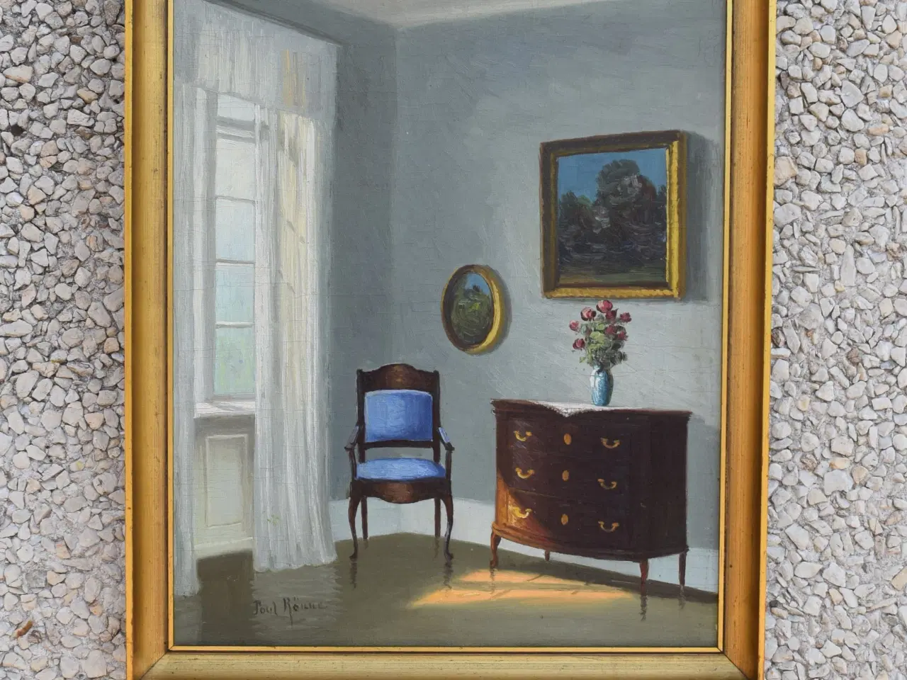 Billede 3 - Maleri af Poul Rønne (1909-1960)