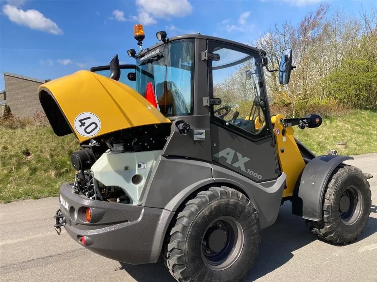 Billede 17 - Mecalac AX 1000 Monobom med hydraulisk hurtigskift