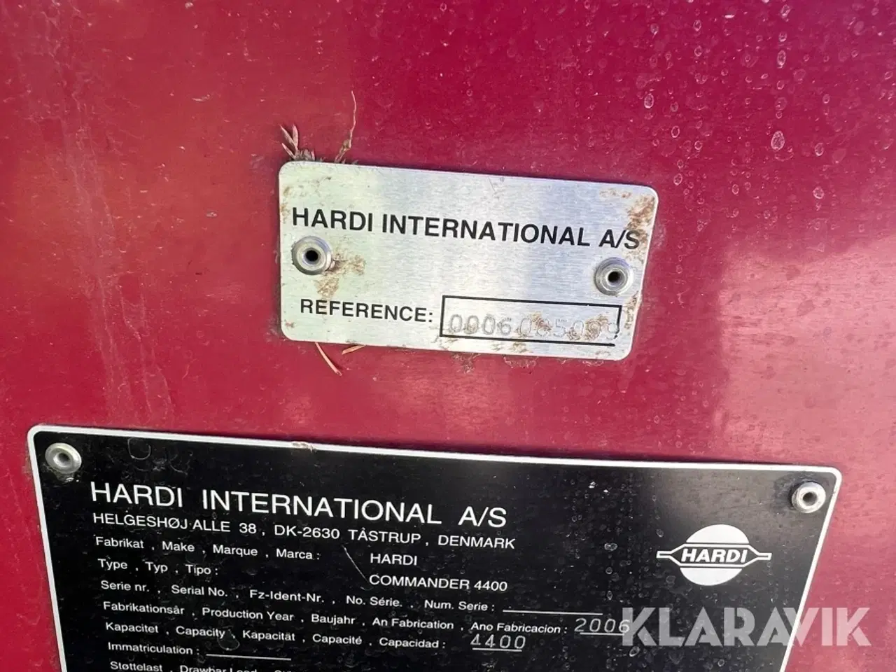 Billede 9 - Marksprøjte Hardi Commander 4400