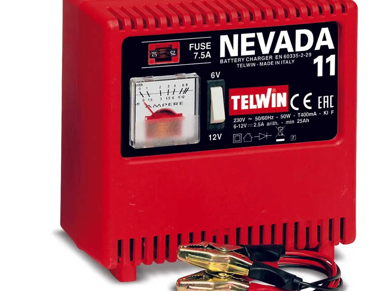 Billede 1 - Telwin batterilader Nevada 11 - 6-12 V