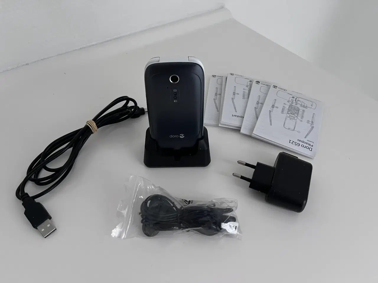 Billede 7 - Mobil, klaptelefon, Hjælpemiddelstelefon Doro 6521