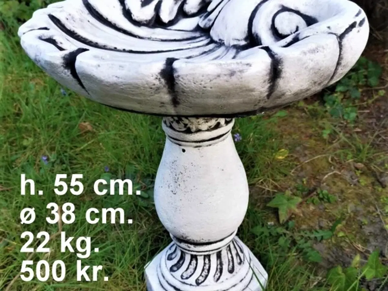 Billede 10 - FUGLEBAD - MANGE modeller - frostsikker beton