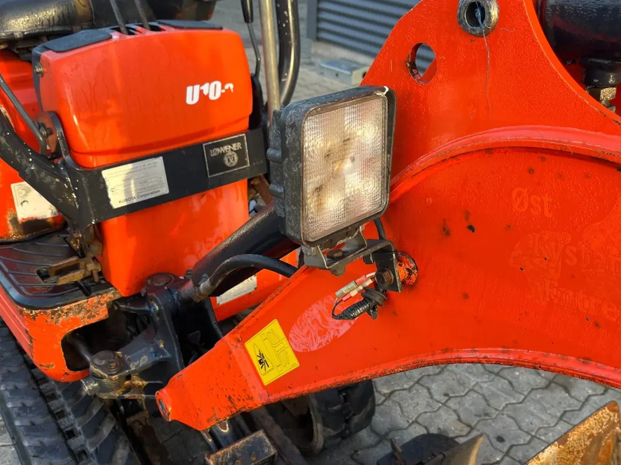 Billede 13 - Kubota U10-3 Halvautomatisk s30 fæste og 3 skovle.