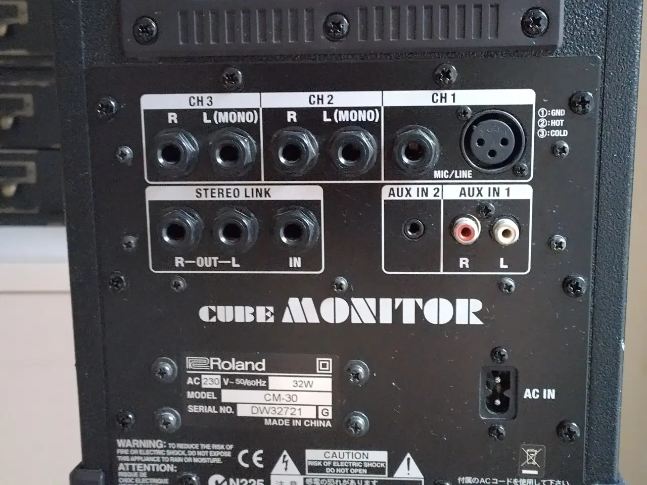 Billede 3 - Roland CUBE CM-30 - aktive højtalere