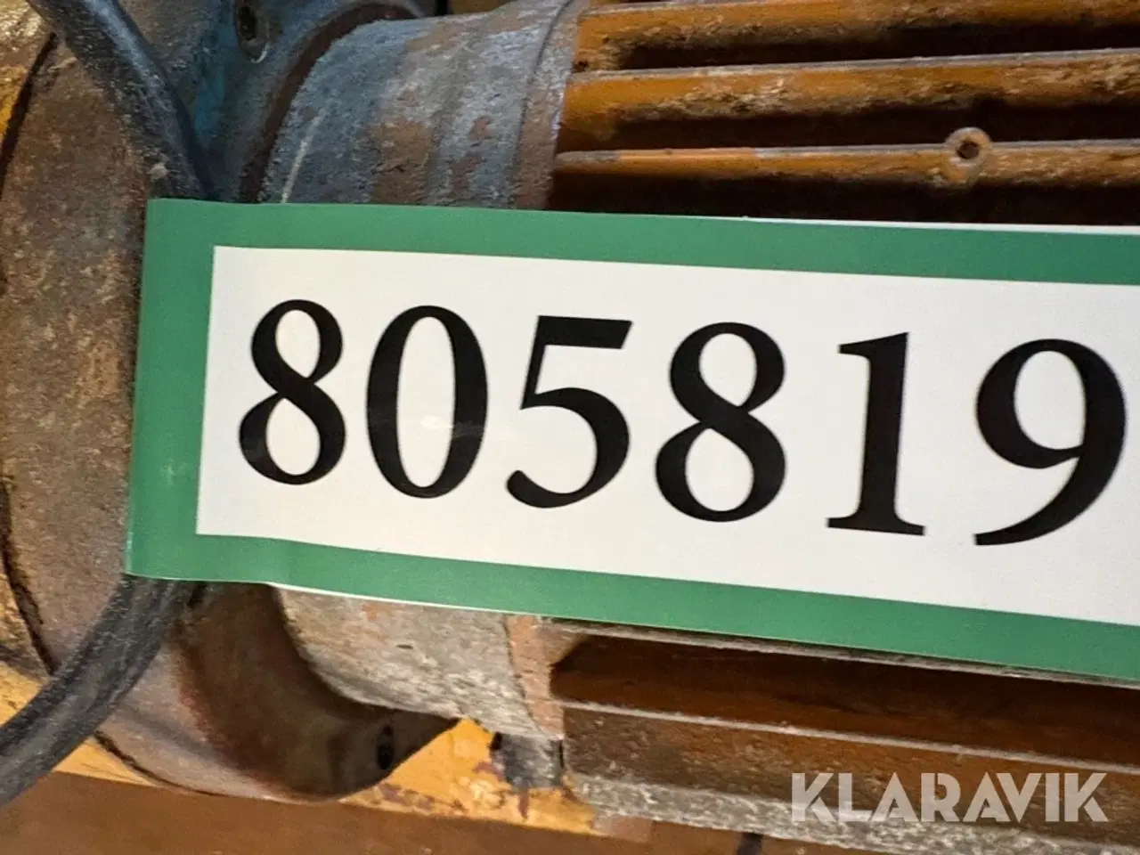 Billede 10 - Gearmotor fra udmugningsanlæg