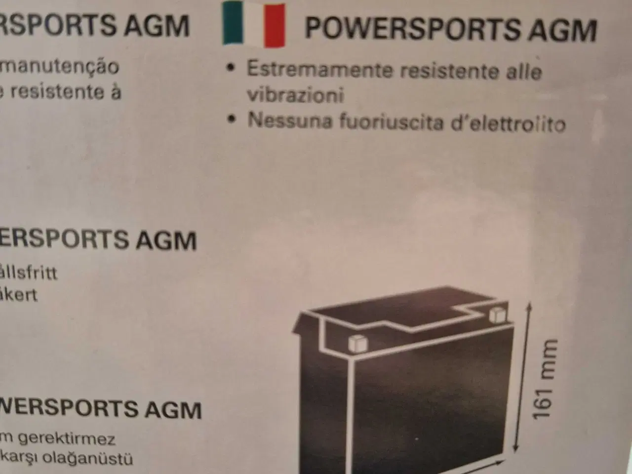 Billede 2 - Ubrugt Varta Powersport startbatteri til MC