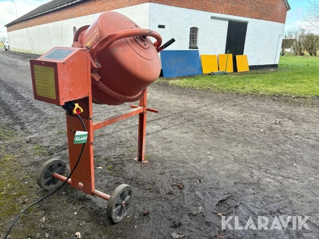 Billede 1 - Blandemaskine, værktøjstavler og donkraft Lescha Euro-Mix 125