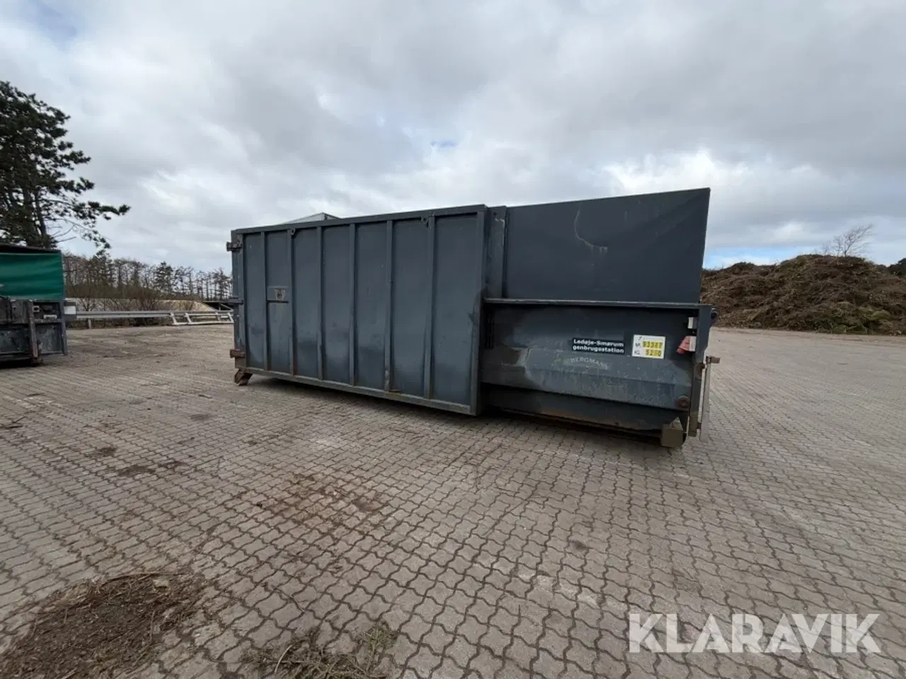 Billede 12 - Container Bergmann stationær komprimator