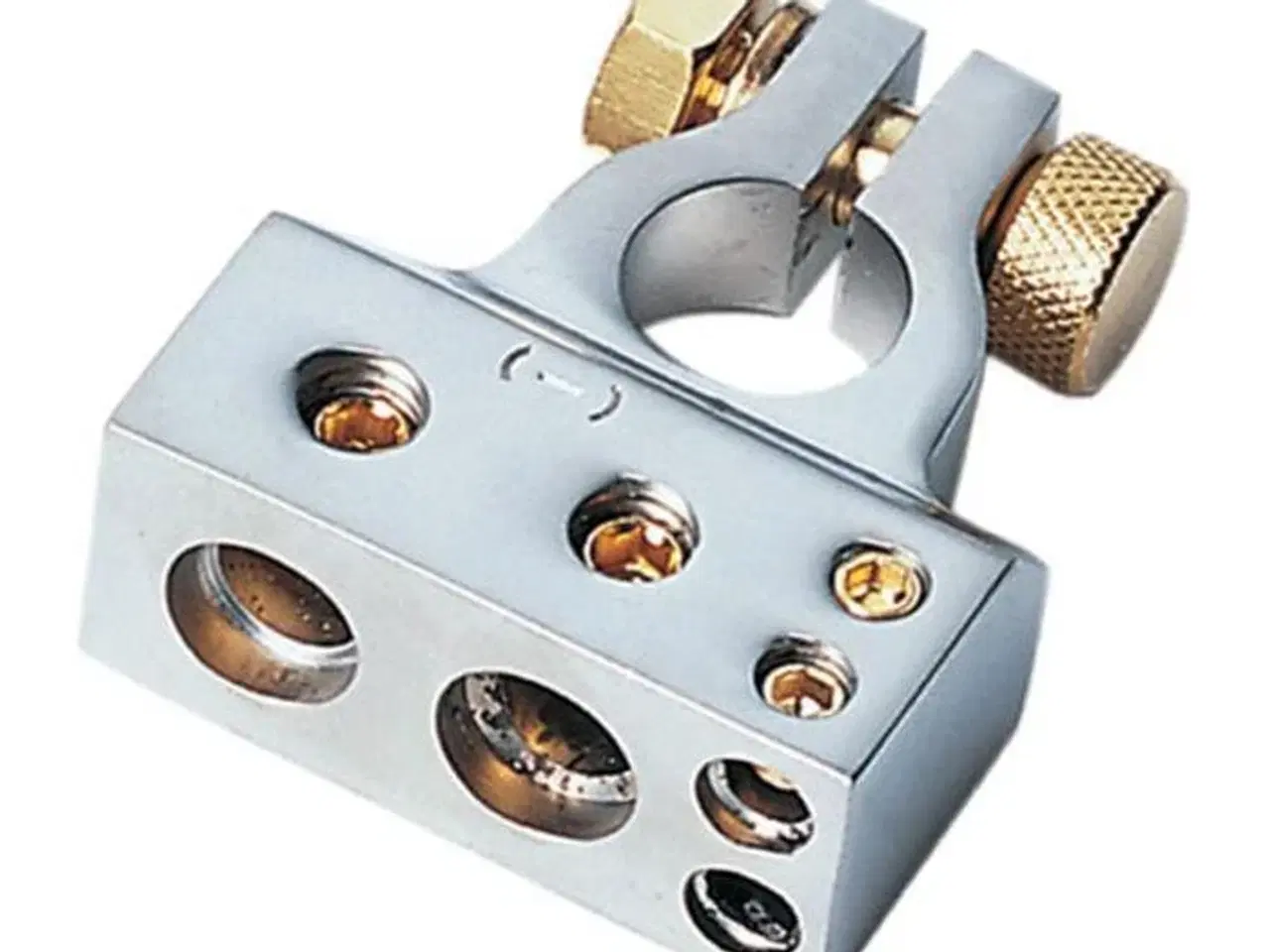 Billede 1 - ACV batteri minus pol sølv