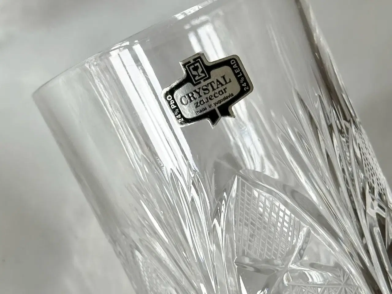 Billede 7 - Highball krystalglas, Jugoslavien, 6 stk samlet