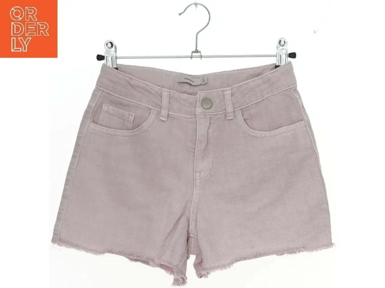 Billede 1 - Lyserøde denimshorts fra Name It (str. 134)