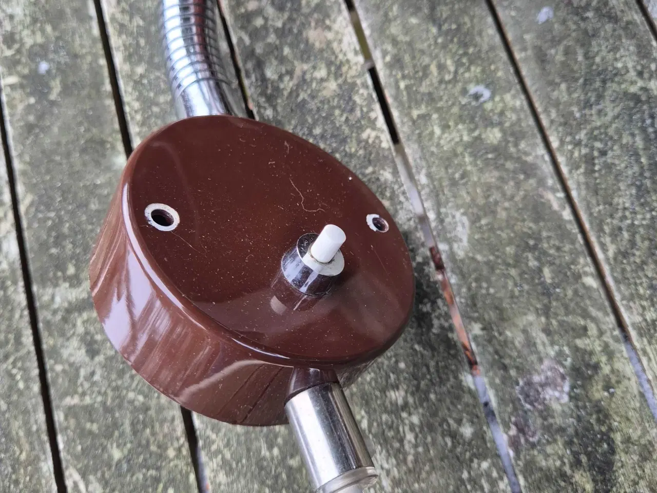 Billede 13 - Herlig chokoladebrun Bumling væglampe 