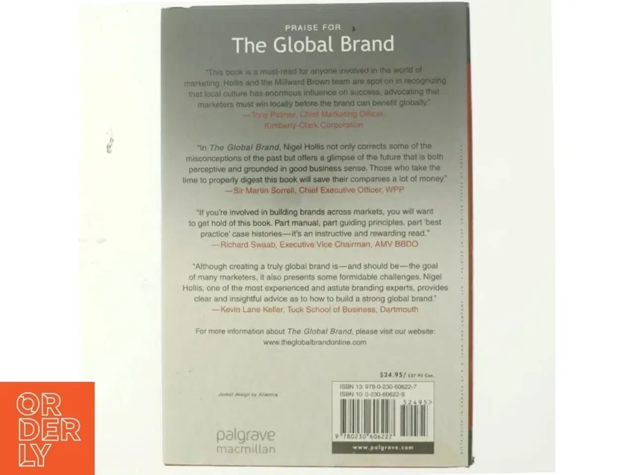 Billede 3 - The global brand : how to create and develop lasting brand value in the world market (Bog)