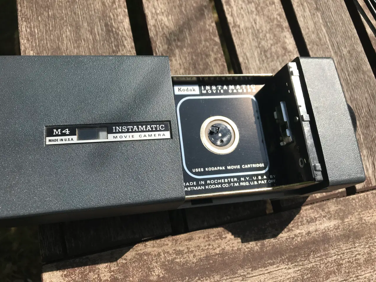 Billede 4 - 8mm KodakFilm Kamera M4 Instamatic med Læder Taske