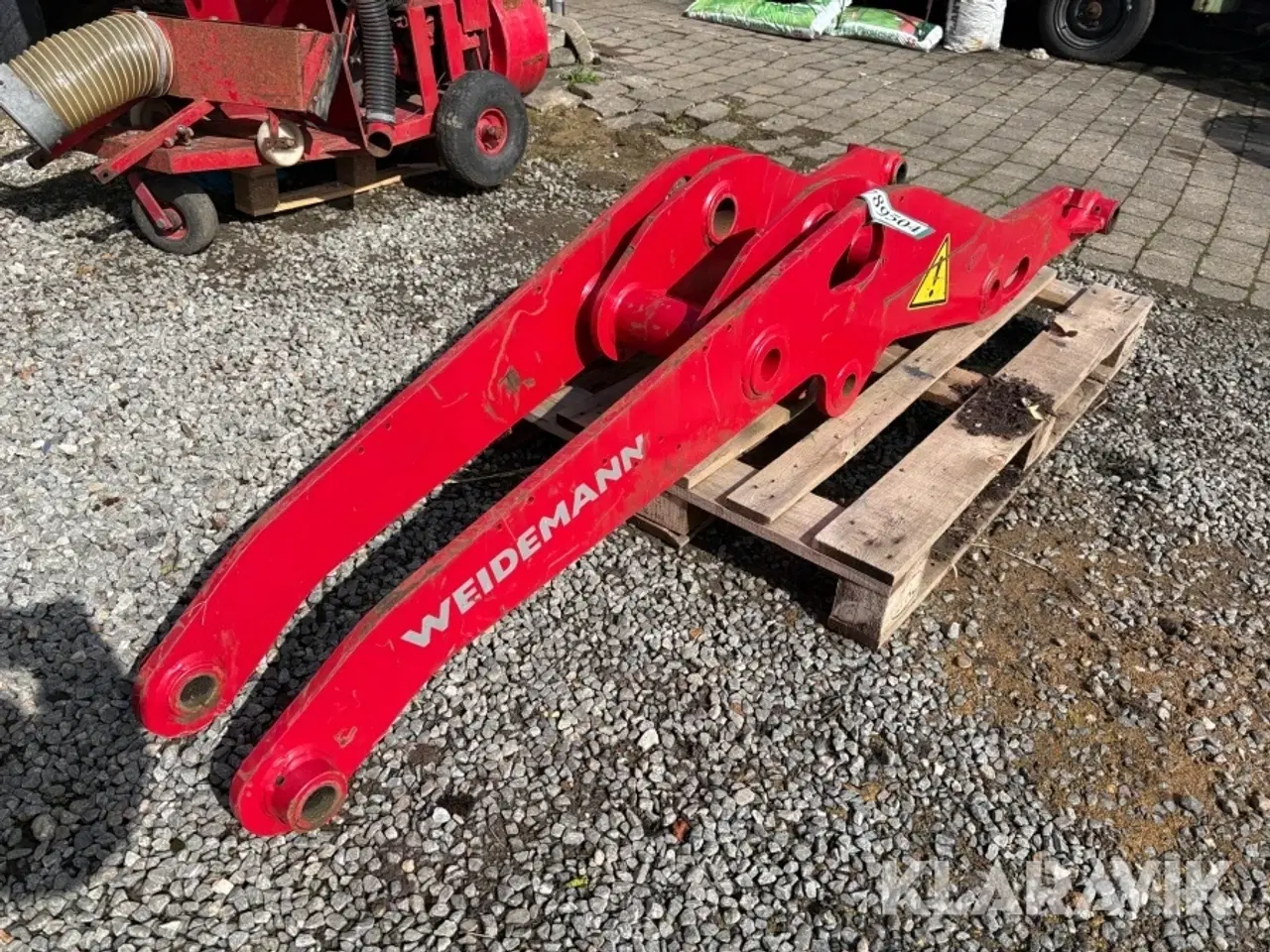 Billede 1 - Læssearm til minilæsser Weidemann