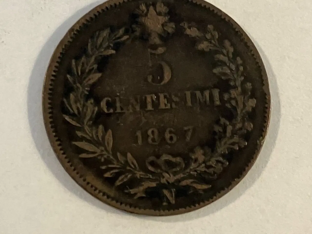 Billede 1 - 5 Centesimi Italy 1867