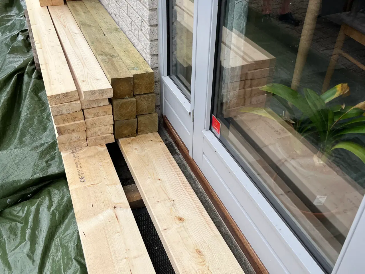 Billede 3 - Tømmer til carport/campingvogn/camper