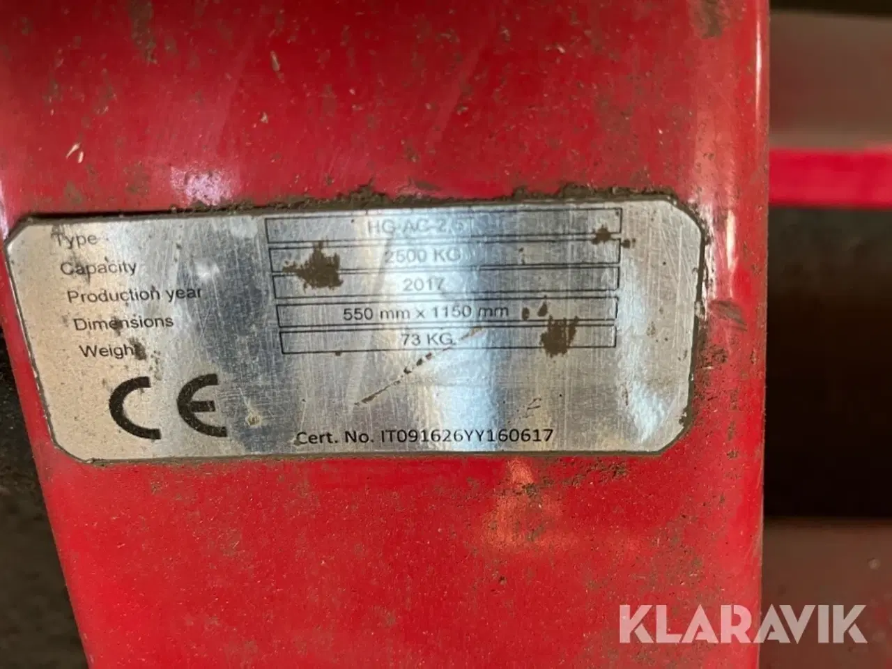 Billede 7 - Palleløfter