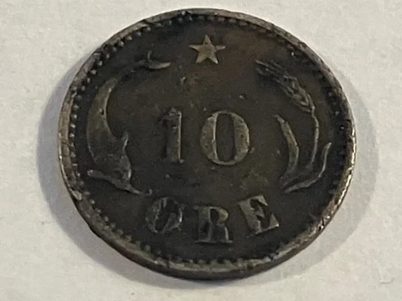 Billede 1 - 10 øre 1905 Danmark