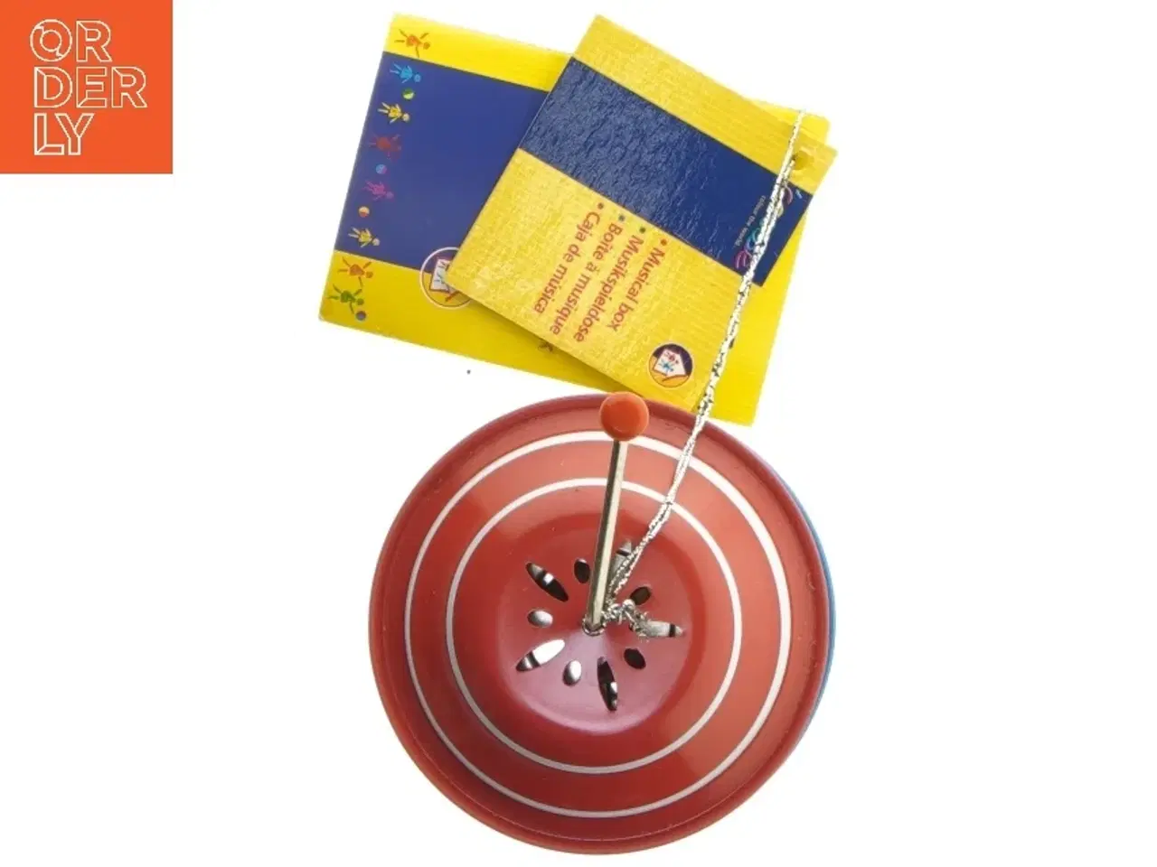 Billede 4 - Ny spilledåse med små tegneseriemotiv fra Cause (str. Ø 7,5x8 cm)