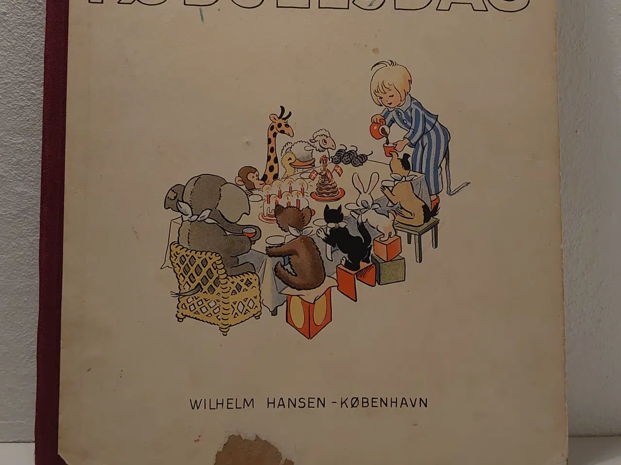 Billede 1 - Estrid Ott: Bimbis Fødselsdag. Sjælden 1.udg. 1943