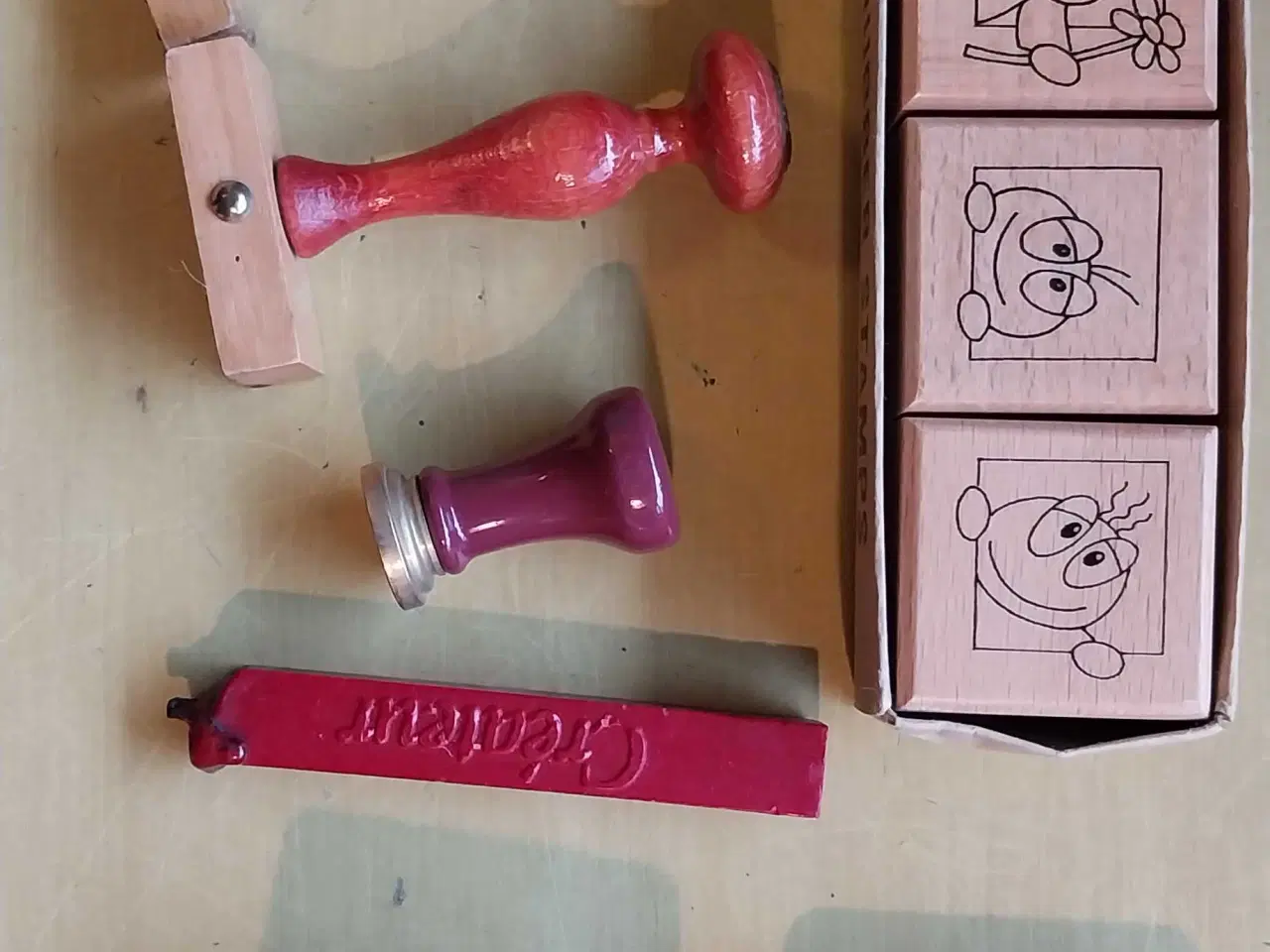 Billede 1 - Trykklodser og stempler 