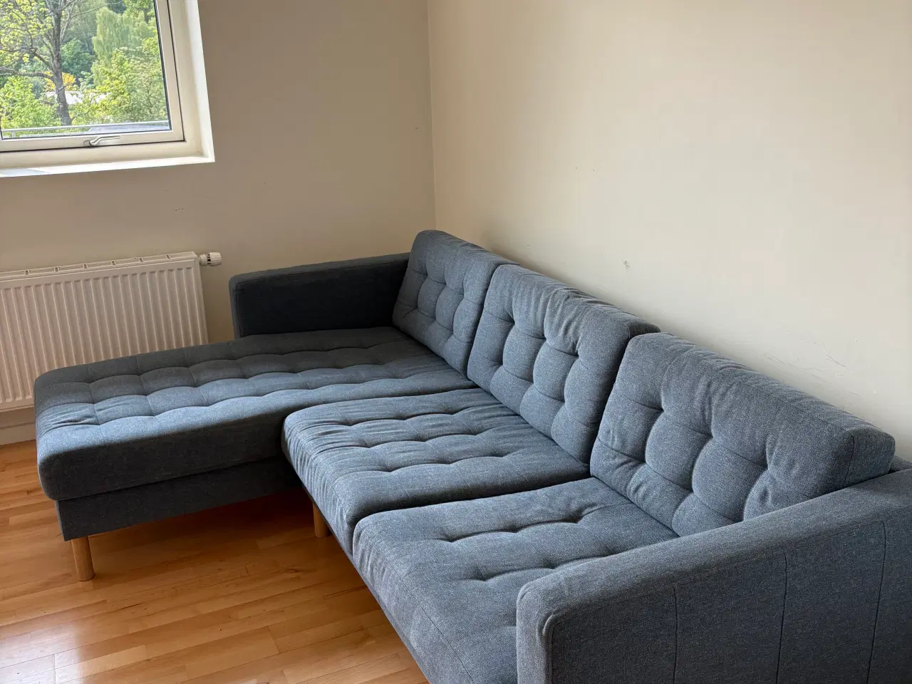 Billede 2 - 3. Pers. sofa med chaiselong 