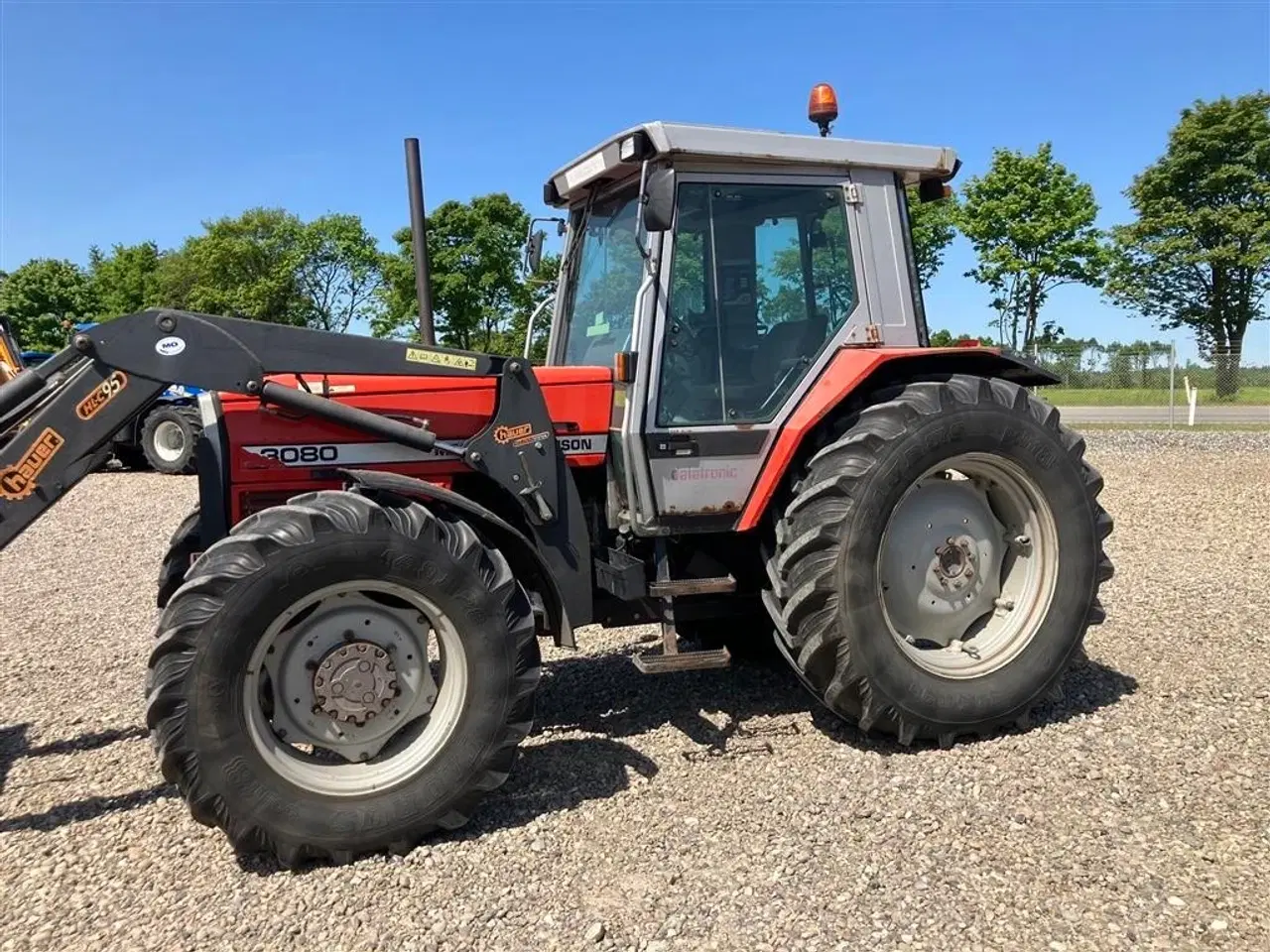 Billede 3 - Massey Ferguson 3080 4wd med Frontlæsser 40km/t