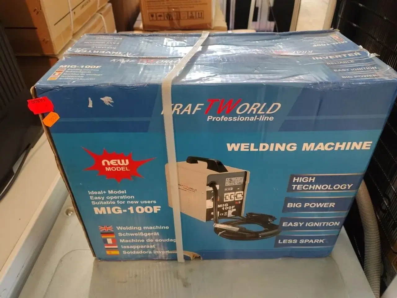 Billede 2 - Svejseapparat, ubrugt KRAFTWORLD MIG-100F