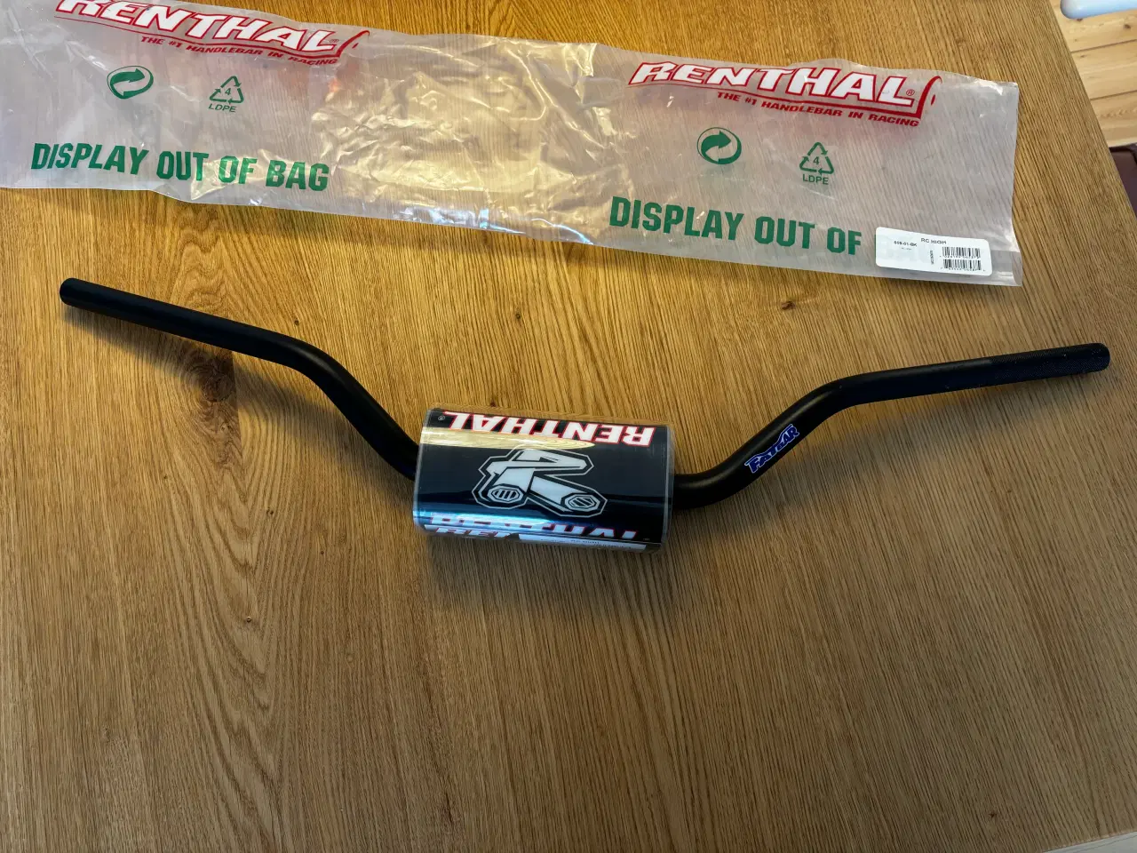 Billede 6 - Motorcykel Håndtag Renthal Fatbar 609 RC High Sort
