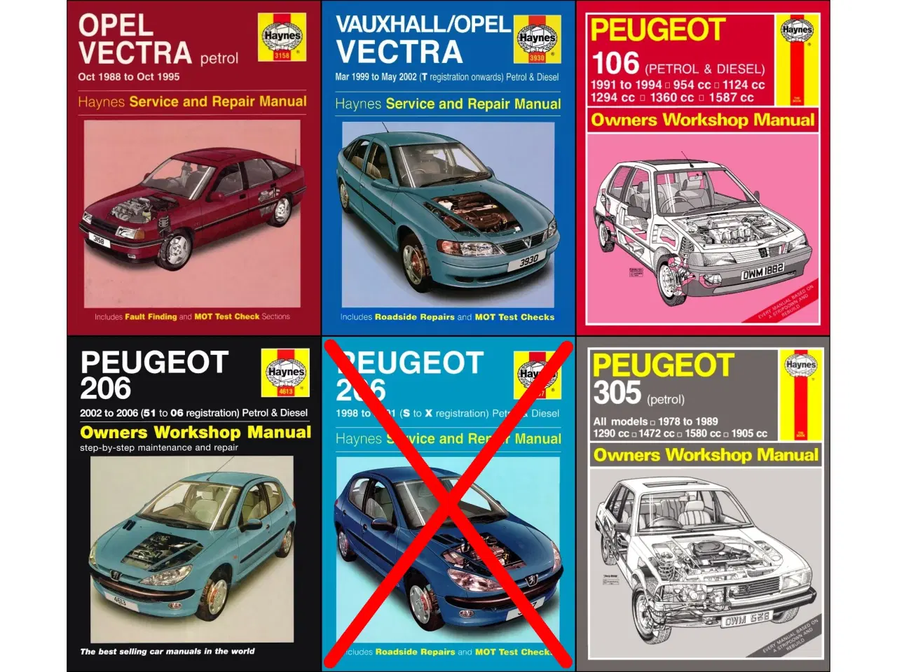 Billede 7 - Haynes - 68 Haynes Værkstedshåndbøger - 75 kr./bog