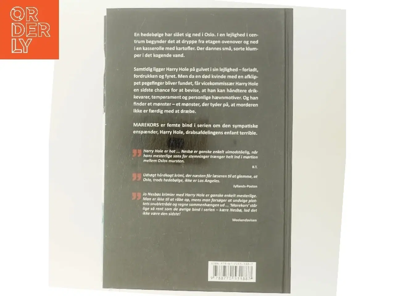 Billede 3 - Marekors af Jo Nesbø (Bog)