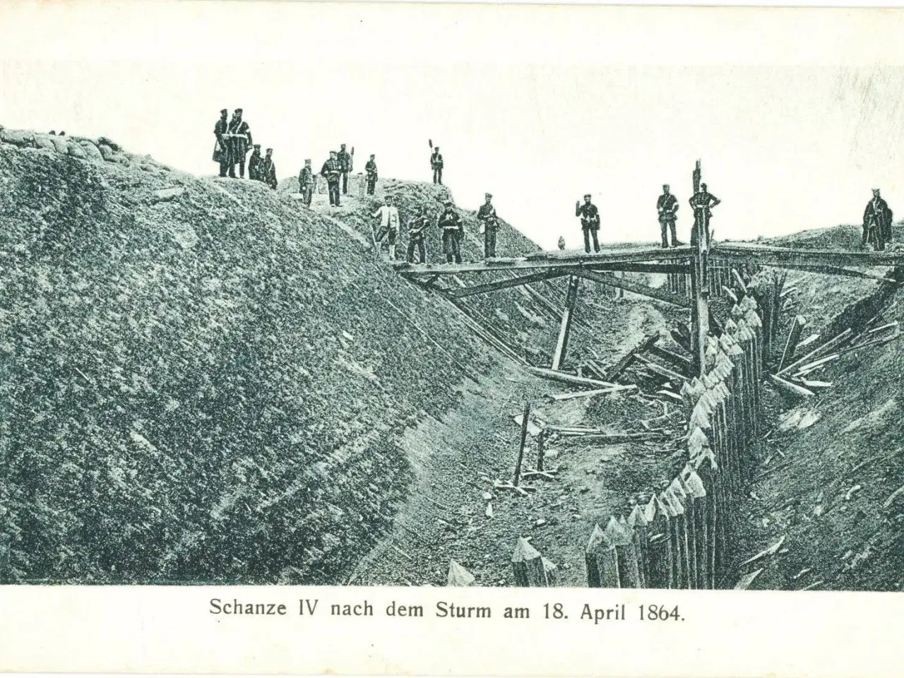 Billede 1 - Krigen 1864. Skanse 4