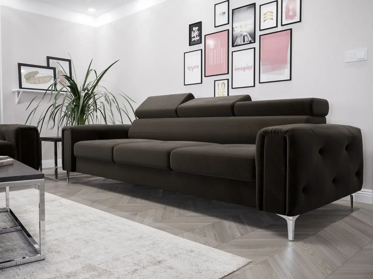 Billede 1 - ORIONIS III 3-personers SOFA 255 CM