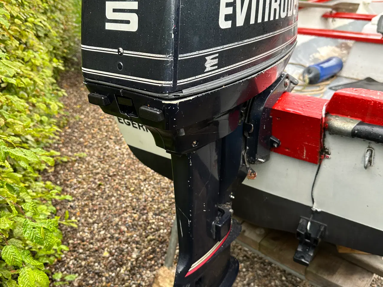 Billede 2 - Evinrude 5 hk 2 takts påhængsmotor