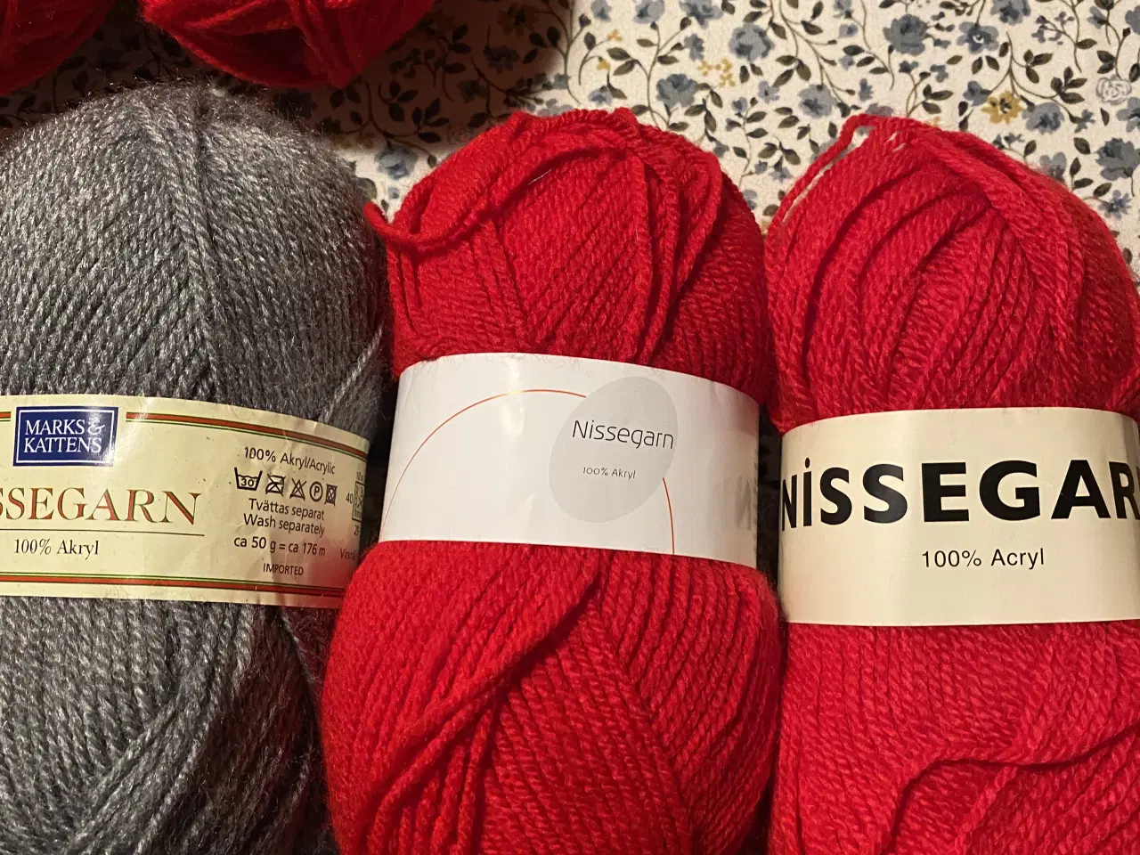 Billede 2 - Nisse garn 100% acryl