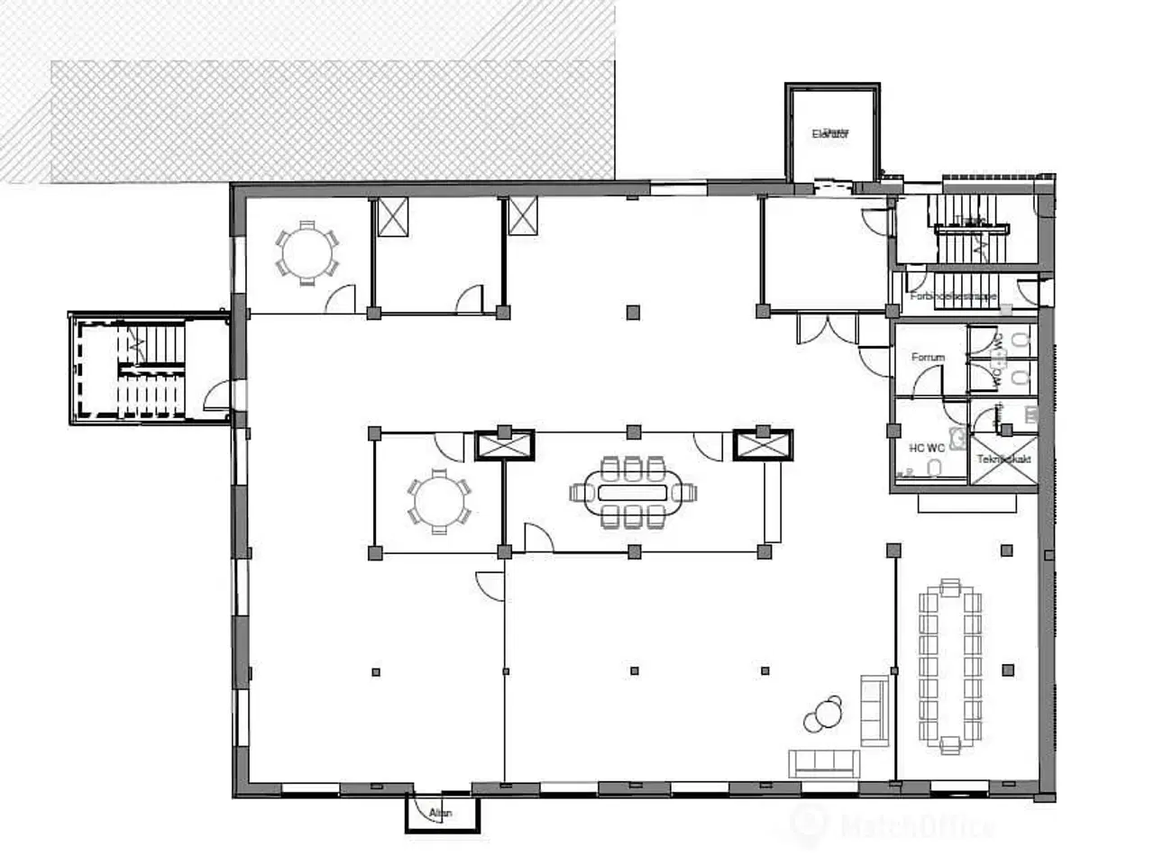 Billede 7 - Nyrenoveret kontor på Odense Havn