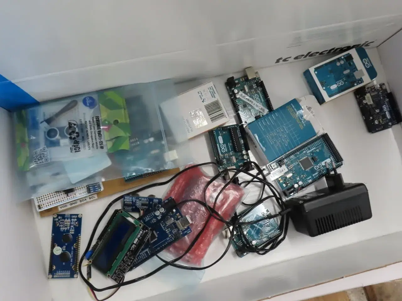 Billede 7 - 5 Kasser computerdele bl.a. RASPBERRY PI