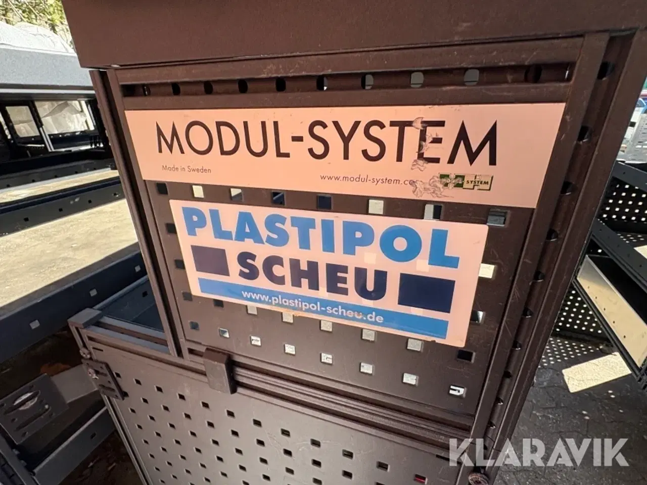 Billede 10 - Værktøjsreoler Modul-System - 17 styk