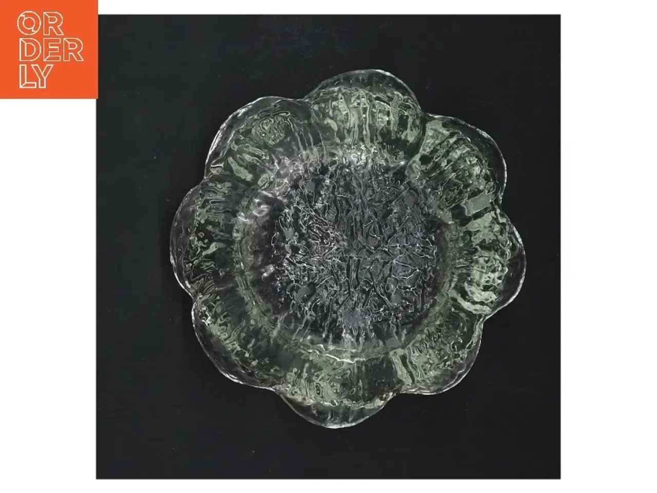 Billede 2 - Glas stage fra holmegaard (str. Ø 14 cm)