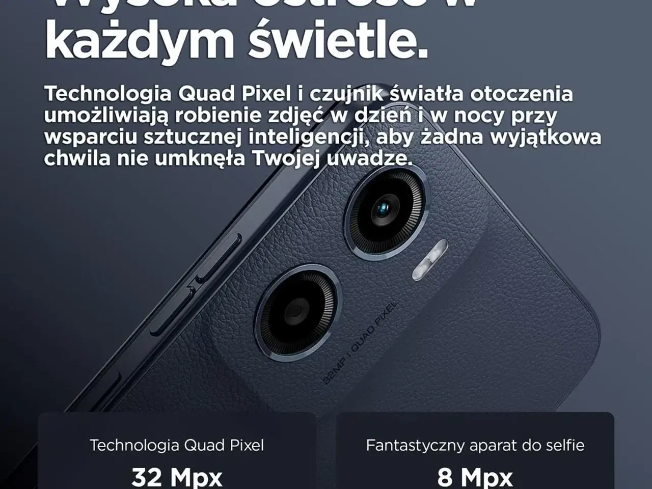 Billede 13 - Mobiltelefon Motorola moto e15 6,67" Dual SIM 4G 2/64 GB Blå