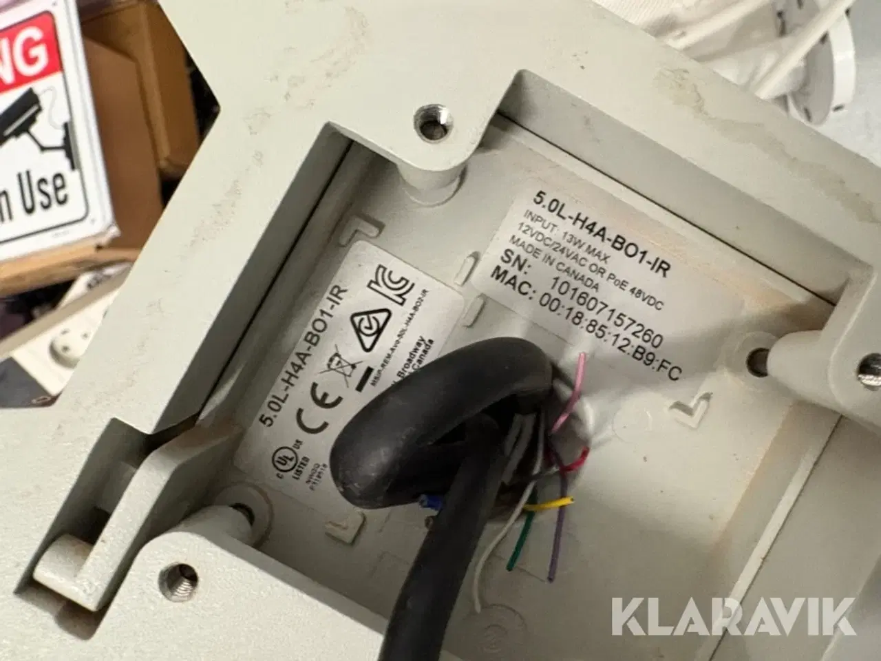 Billede 8 - Assorteret overvågningsudstyr - 1 palle