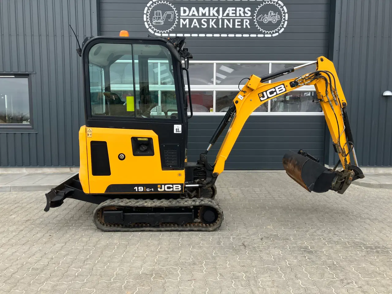 Billede 4 - JCB C-1 PC.årg 2019.kun 1574 Timer,Propotionalstyr