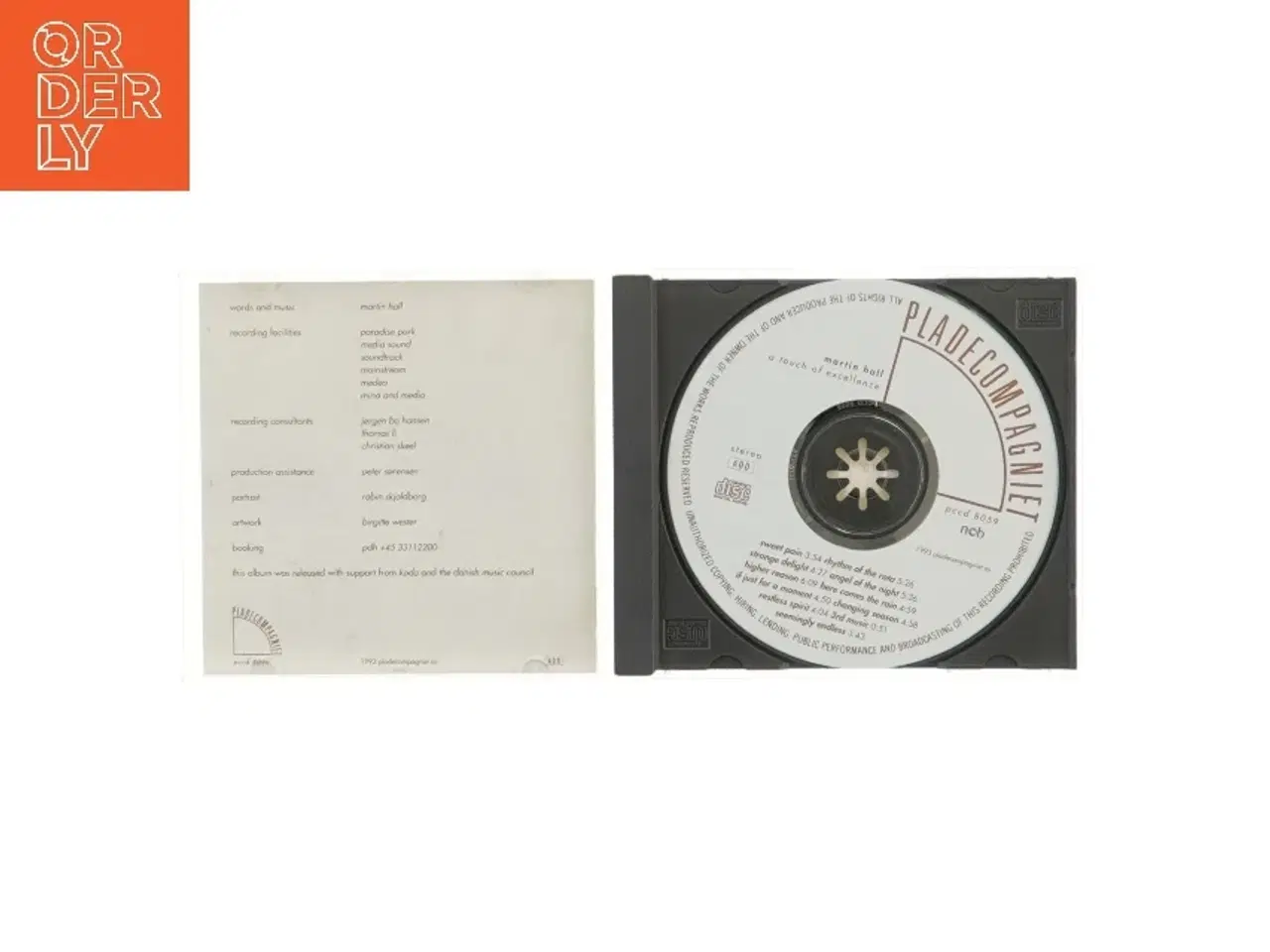 Billede 3 - Martin Hall 'A Touch of Excellence' CD fra Pladecompagniet