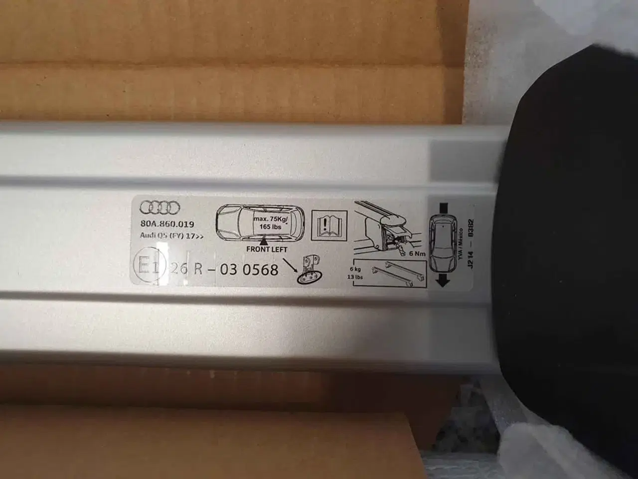 Billede 2 - Tagbøjle til Audi Q5/SQ5, Årg. 2017