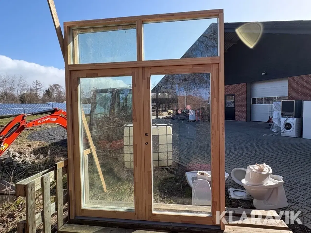 Billede 6 - Dør parti Velfac Ribo alu 3 lags