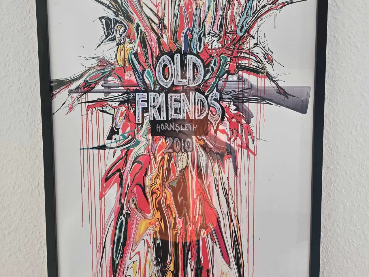 Billede 1 - Hornslet litografi Old friends